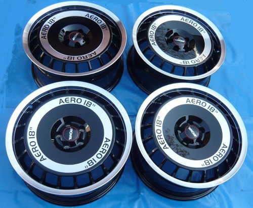 Ronal Aero Turbo R50 7,5 16 ET 38 4x100 nagelneu Alufelgen VW schwarz