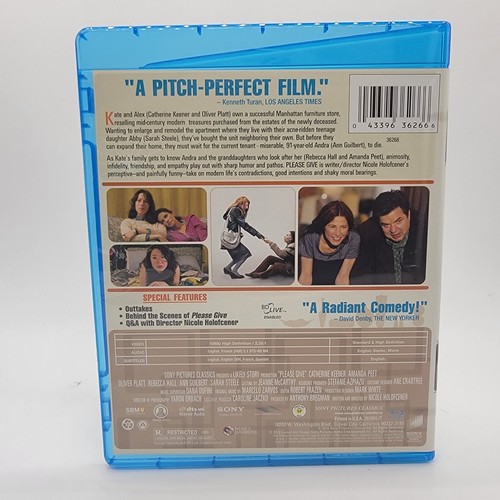 Please Give (Blu-ray Disc, 2010) - Picture 2 of 3