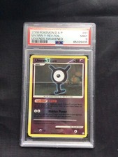 Pokemon Cards: Legends Awakened Reverse Holo: Unown Y 81/146 PSA 9
