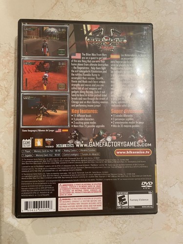 Biker Mice From Mars (Sony PlayStation 2, 2007) PS2 CIB Complete TESTED - Picture 5 of 5