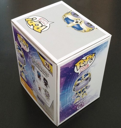 Funko Guardianes de la Galaxia Thanos ¡Brilla en la Oscuridad 6 pulgadas Pop! Figura de vinilo - Imagen 8 de 8