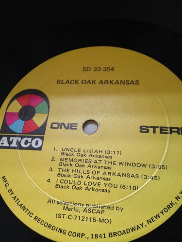 LOT OF 6 12" RECORD BLACK OAK ARKANSAS KEEP FAITH IF ANGEL CAME STREET PARTY ++ - Bild 16 von 24
