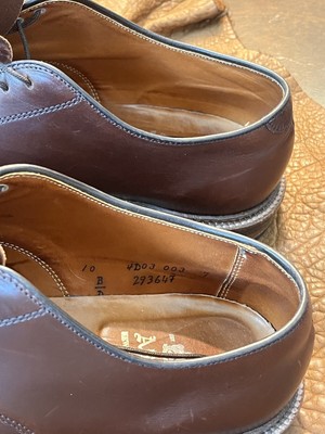 Chromexcel Plain Toe Dover Shoe