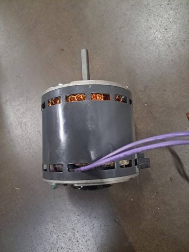 EMERSON K55HXECT-7221 Blower Motor 1/3HP 825RPM 3SPD 93J6701 Lennox -Loc:A4T5 - Picture 8 of 9