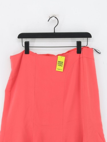 Windsmoor Women's Maxi Skirt UK 14 Pink Silk with Polyester Long Maxi - Picture 3 of 5