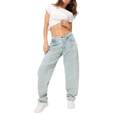 NWT Good American Good  90s Loose Fit High Rise Jeans Size 8/29 Retail 155