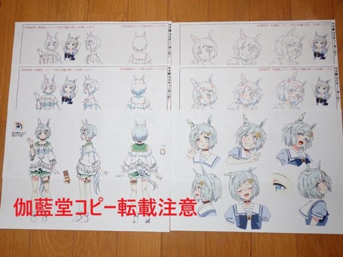 Uma Musume Pretty Derby Seiun Sky Anime Artwork Reproductions Used