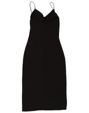 ZARA Womens Sleeveless Bodycon Dress UK 8 Small Black UD02