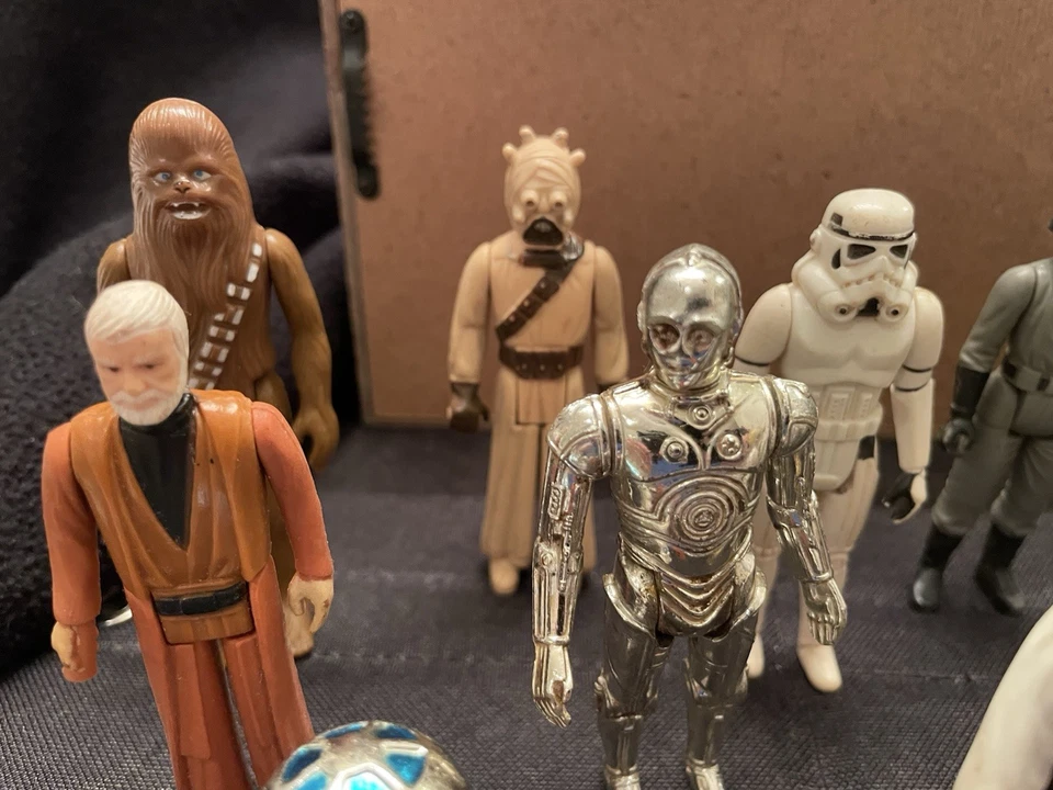 Star Wars Vintage 1977 First 12 Original Kenner Action Figure Lot Luke Leia READ - Image 2 of 4