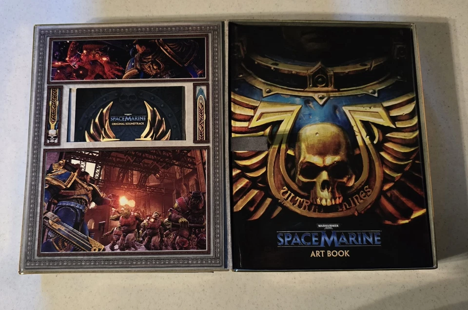 xbox 360 WARHAMMER 40K SPACE MARINE Edición Coleccionista NTSC Completo  Foto 4 de 4