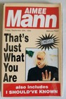 Aimee Mann That's Just What You Are 1994 Imago Cassette Single NIP 