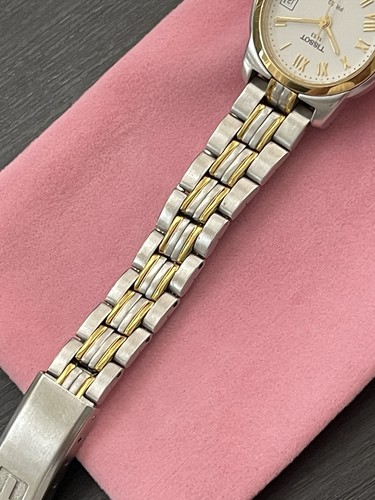Tissot PR50 J326/426K Women’s Two Tone Quartz Watch NOT WORKING Small Wrist - Picture 12 of 12