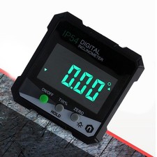 Digital Inclinometer IP54 High Performance Digital Level Angle Gauge Meter for