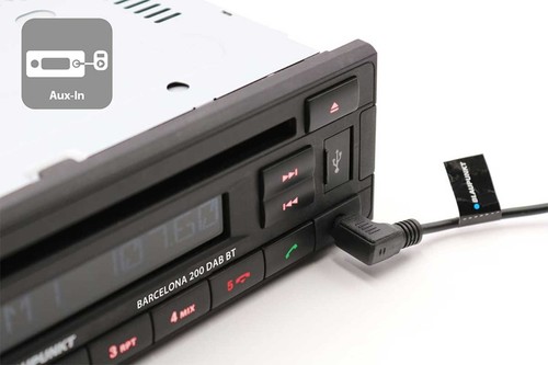 Blaupunkt USB DAB CD Bluetooth MP3 Autoradio für Porsche Boxster (1996-2004) - Bild 6 von 9