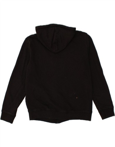 Suéter con Capucha GUESS Para Hombres Cremallera XL Negro AN10 - Imagen 2 de 5