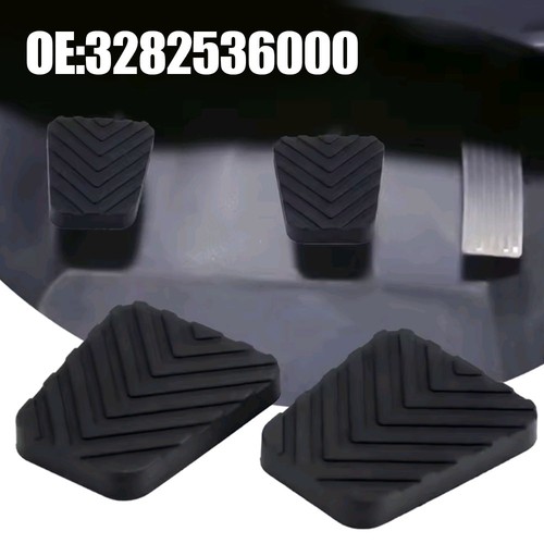 2x Brake Clutch Pedal Rubber Pad Covers For Hyundai Accent Tucson i30 Mitsubishi - Picture 8 of 10