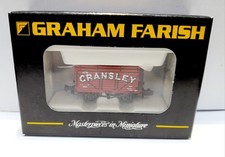 Graham Farish N 377-175 7 Plank Wagon With Coke Rail #166 New Cransley 