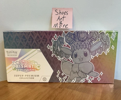 Prismatic Evolutions Super Premium Collection SV8.5 Pokemon TCG “Factory Sealed”