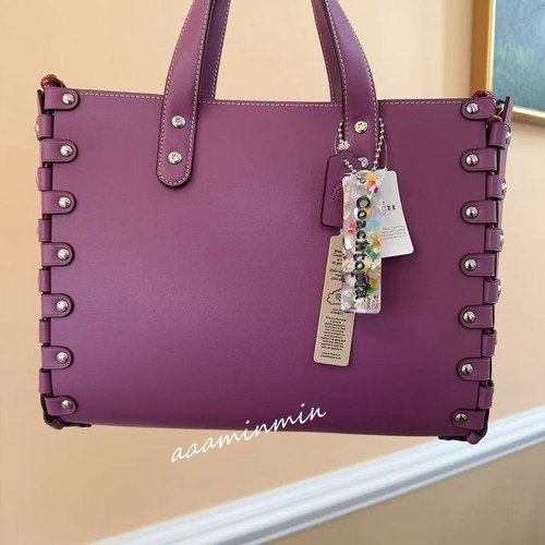 Neu mit Etikett Coach Coachtopia Medium neu schnürbare Beuteltasche aus Coachtopia-Leder CO667 - Bild 2 von 18