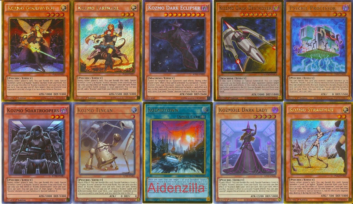 Kozmo Player-Built Yu-Gi-Oh! Decks for sale