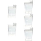 5 Count Washing Detergent Dispenser Plastic Container for Laundry Powder