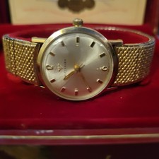Vintage Mid Century Wittnauer Men's Watch 10k RGP.