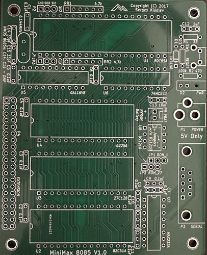 PCB board for Minimax 8085 - Picture 2 of 2