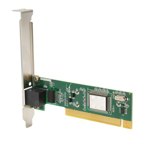 PCIe Network Card Self Adaption 10 100mbps NIC RJ45 Auto Negotiate PCIe Ethe NEW - Afbeelding 3 van 12