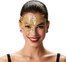 Masquerade Mask for Women, Masquerade Mask for Venetian Ball, Wedding, Mardi Gra