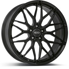 4x Alufelgen DOTZ Suzuka black für AUDI Q5 8R 8R1 8R2 19 Zoll Felgen