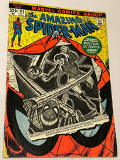 The Amazing Spider-Man #113 Marvel Comics 1972 *1st Appearance of Hammerhead*