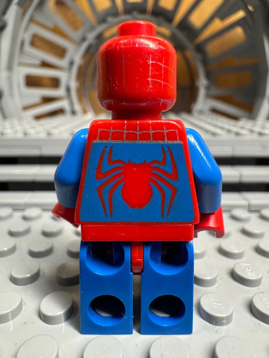 LEGO Spider-Man Minifigur - spd001 - Blue Arms & Legs Silver Webbing 2003 - rare