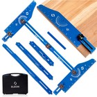 Stair Tread Template Tool - Aluminum Alloy Stair Tread Jig for Accurately Mea...