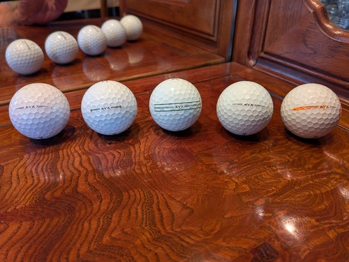 5 Titleist AVX Preowned & Lightly Played Premium White Golf Balls - Picture 5 of 6