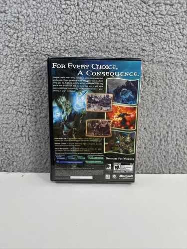 Fable The Lost Chapters - 2005 PC Game CD ROM NEW Factory Sealed W/ Slipcover - Picture 6 of 9