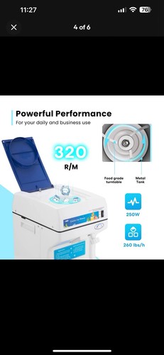 VIVOHOME Electric Ice Crusher Shaver Snow Cone Maker Machine 265lbs/hr for Ho... - Picture 3 of 4
