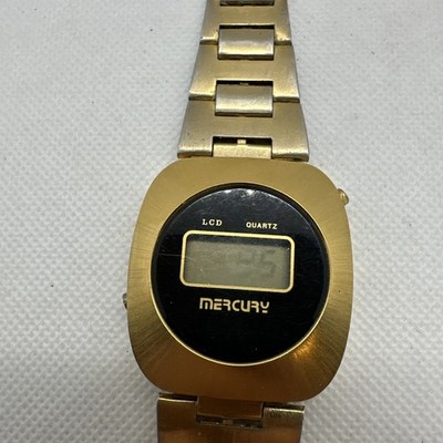 Mercury Time New York LCD Watch | eBay