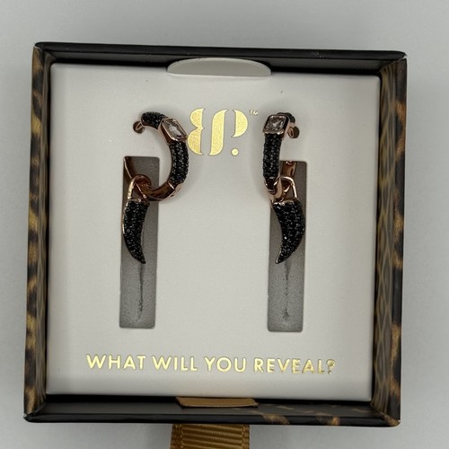 Pendientes Bomb Party Untamed - Sharp Edge Affair ER97852 - Oro Rosa y Hematita - Imagen 1 de 3