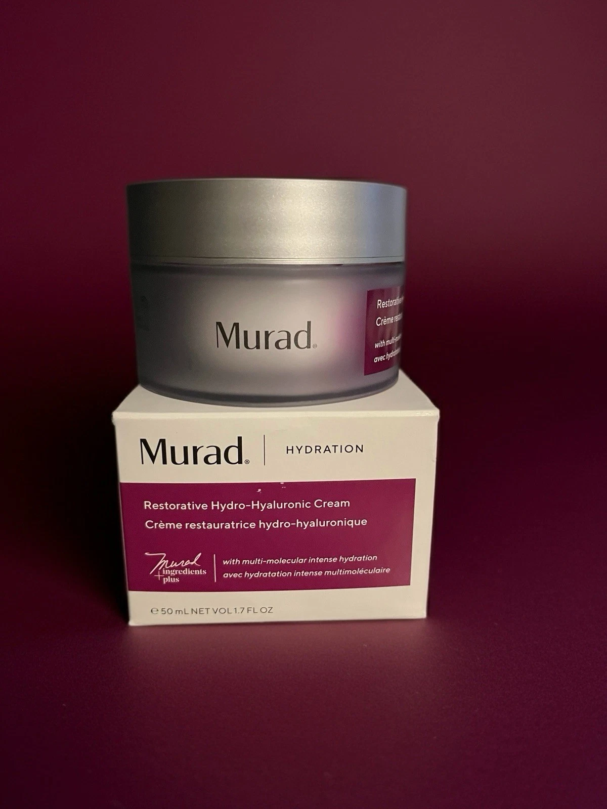 Murad Hydro-Dynamic Ultimate Moisture Cream 1.7 oz New In Box