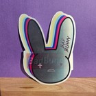 Bad Bunny 3D Lenticular Peeker Sticker Car Decal