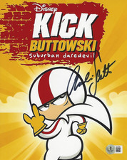 CHARLIE SCHLATTER SIGNED 'KICK BUTTOWSKI' 8x10 PHOTO VOICE ACTOR BECKETT COA CHARLIE SCHLATTER SIGNED 'KICK BUTTOWSKI' 8x10 PHOTO VOICE ACTOR BECKETT COA