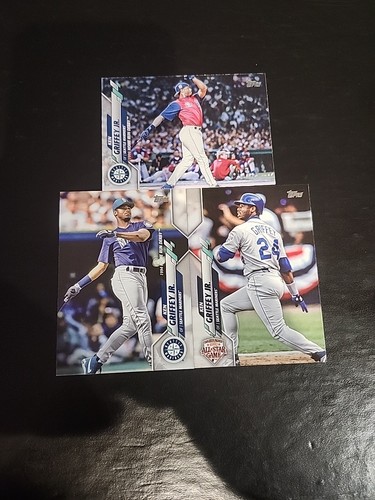 3) 2020 Topps Update Home Run Derby, AS Ken Griffey Jr #U-9, U-150, U-190 HOF - Bild 1 von 2