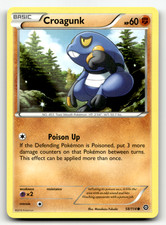 Croagunk 58/114 Normal Common XY - Steam Siege LP