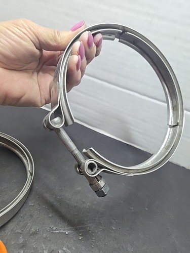 NOS Breeze VT10525 V-Band Coupling Clamp 5.25" Nominal Clamp Diameter - Picture 3 of 4