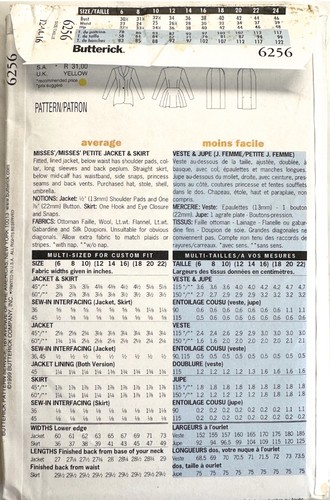 Butterick Uncut Sewing Patterns Women Teen Unisex Vintage (Your Choice) - Picture 96 of 137