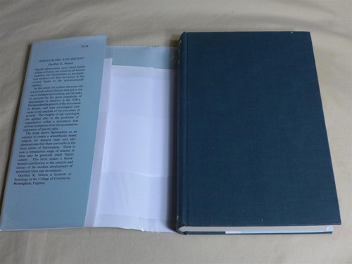 G.K. Nelson SPIRITUALISM AND SOCIETY - 1969 Schocken First Edition HC+DJ - Foto 4 di 6