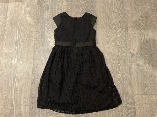 ATUN schwarzes Kinderkleid mit Schleife Größe 8-9Y All Things Uber schön - Bild 5 von 7