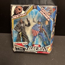 Hasbro Marvel  Legends  Ultimate Nick Fury & Ultimate Captain America