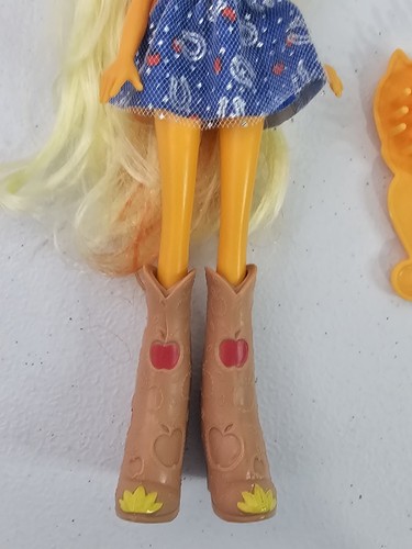 My Little Pony Equestria Girls MLP Applejack 9" Mode Spielzeug Puppe mit Haarbürste - Bild 3 von 8