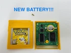 Pokemon Yellow Pikachu Edition Game Boy 1999 New BatteryAuthentic Tested Clean!
